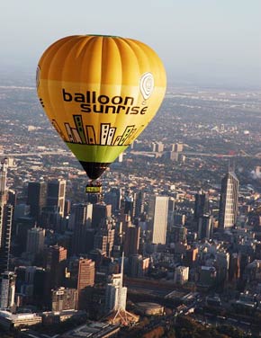 Balloon Sunrise Hot Air Ballooning - Melbourne Tourism 2