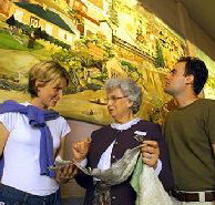 Yarns Artwork In Silk - Melbourne Tourism