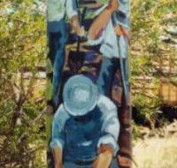 Capella Light Pole Murals - Melbourne Tourism