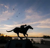 Black Caviar Statue - Melbourne Tourism