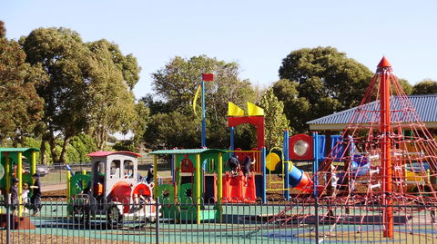 Millicent Mega Playground In The Domain - Melbourne Tourism 2