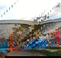 Willans Hill Water Tower Mural - Melbourne Tourism