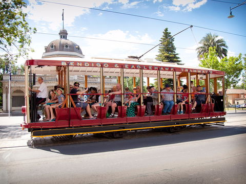 Bendigo Tramways Vintage Talking Tram - Melbourne Tourism 0