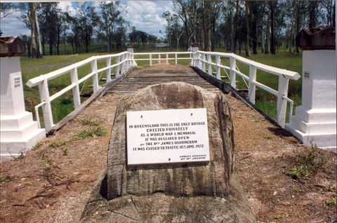 Bridge Creek War Memorial Bridge - Melbourne Tourism 1