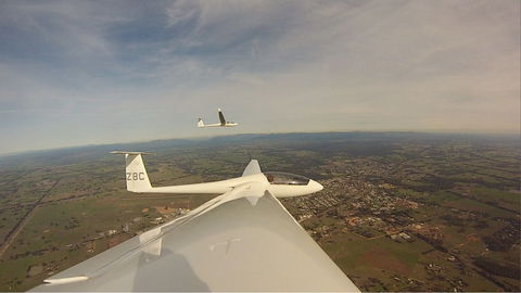 Gliding Over Benalla - Melbourne Tourism 1