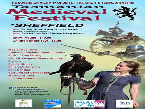 Sheffield Tasmania Medieval Festival 2020 - Melbourne Tourism 0