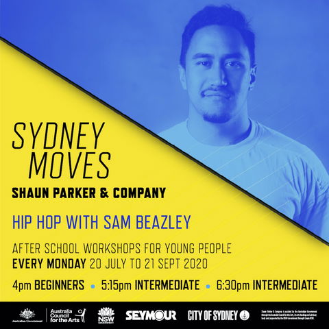 Sydney Moves - Beginners Hip Hop With Sam Beazley - Melbourne Tourism 0