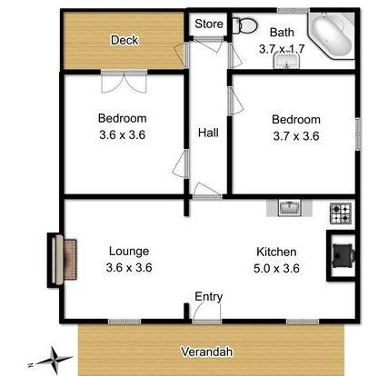 Kerrellie Cottages 2, 4 & 8 Reid Street - Melbourne Tourism 12