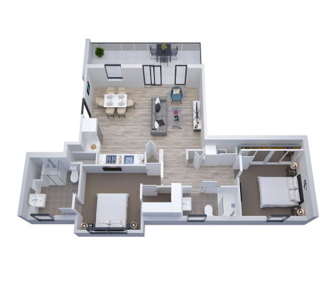 Manhattan Apartments - Notting Hill - Melbourne Tourism 1