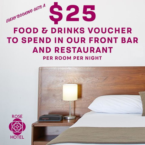 The Rose Hotel & Motel - Melbourne Tourism 3