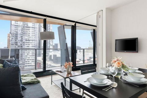 A 2 Bed 3min To Melbourne Central With Parking - Melbourne Tourism 3