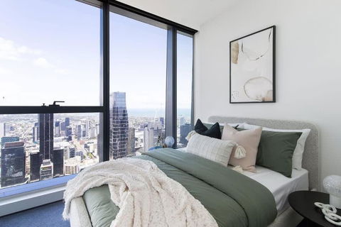 A 2BR Apt With Amazing City Views, FREE Parking - Melbourne Tourism 1