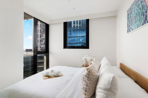 A Cozy 2BR Apt With Panoramic Views FREE Parking - Melbourne Tourism 4