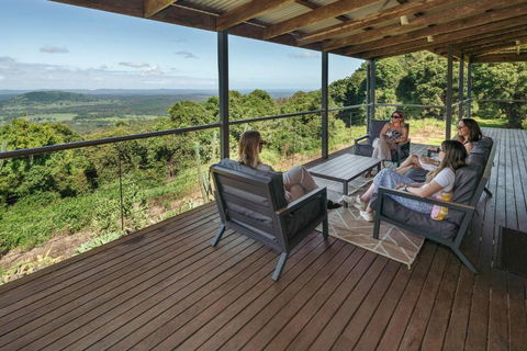 Mountain Retreat With Ocean Views And Fireplace - Melbourne Tourism 1