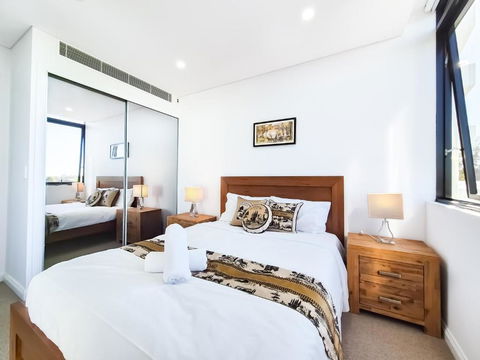 Relaxing 1BR W Pools & SPA, Gym In Olympic Park - Melbourne Tourism 0