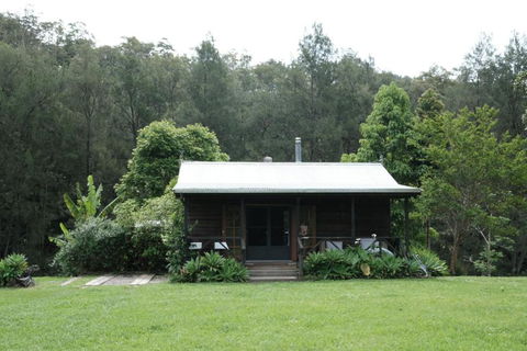 Romantic Wooden Nature Cabin Overlooking Forest & Crystal Clear River - Melbourne Tourism 0