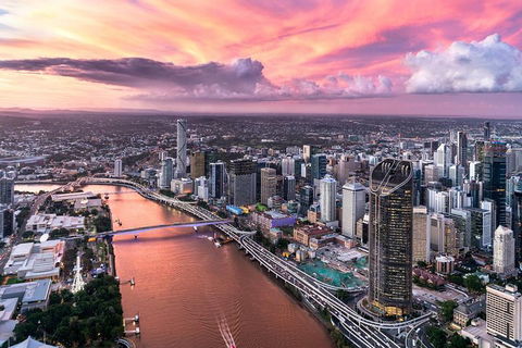 Brisbane City - Private Helicopter Sunset Flight - 25min - Melbourne Tourism 4