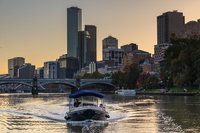 Luxury Private 90min Wine and Cheese Yarra River Cruise, Melbourne
