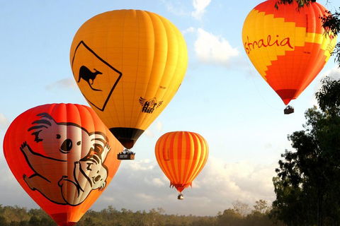 Natural Bridge & Springbrook Waterfalls Tour + Hot Air Balloon With Breakfast - Melbourne Tourism 0