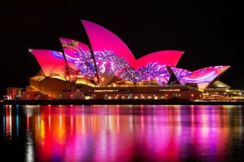 Vivid 90-Minute Sydney Harbour Small Group Catamaran Cruise - Melbourne Tourism 1