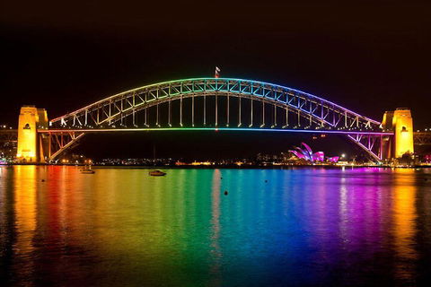 Vivid 90-Minute Sydney Harbour Small Group Catamaran Cruise - Melbourne Tourism 3