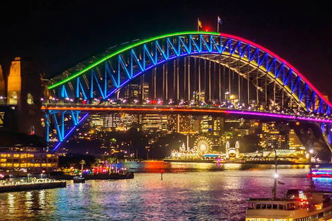 Vivid 90-Minute Sydney Harbour Intimate Catamaran Cruise With Canapes - Melbourne Tourism 0