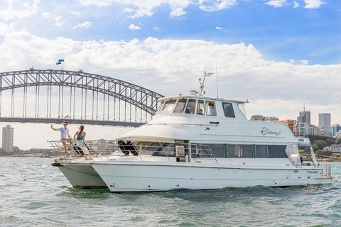 Vivid 90-Minute Sydney Harbour Intimate Catamaran Cruise With Canapes - Melbourne Tourism 1