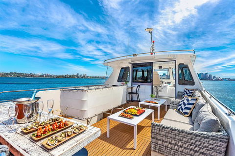 Vivid 90-Minute Sydney Harbour Intimate Catamaran Cruise With Canapes - Melbourne Tourism 4