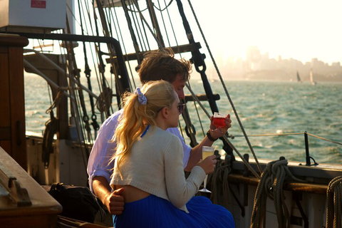 Sydney Harbour Tall Ship Wine & Canapes Evening Cruise - Melbourne Tourism 1