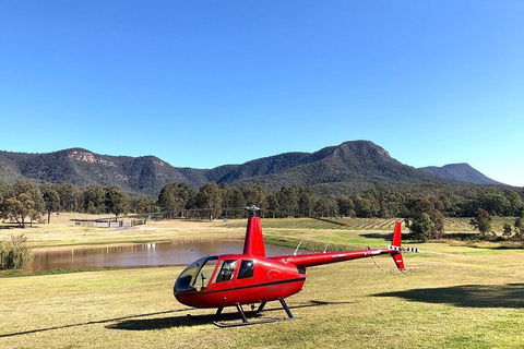 Private Helicopter Flight To Hunter Valley With A La Carte Lunch - For 2 - Melbourne Tourism 2